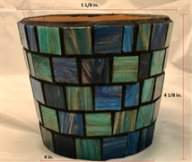 5x4 Blue & Green